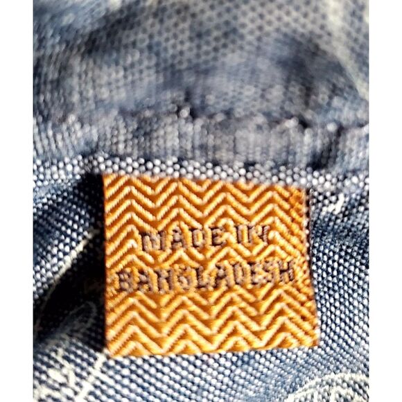 Jachs Girlfriend Shirt Plaid Flannel Navy/Red/White Pearl Snaps Chest Pockets - Picture 7 of 10